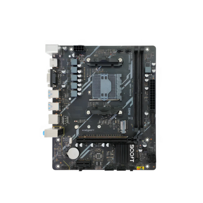 Boost Core B450M Motherboard – Supports AMD Ryzen processors, DDR4 memory, and offers solid connectivity in a compact Micro-ATX design.