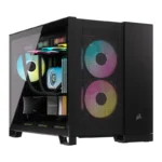 CORSAIR 2500D AIRFLOW Mid-Tower Dual Chamber PC Case – Black
