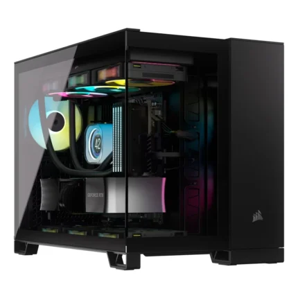 Corsair 2500X Mid-Tower Dual Chamber PC Case – Black