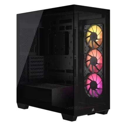 Corsair 3500X ARGB Mid-Tower PC Case – Black