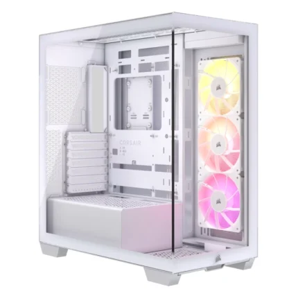 Corsair 3500X ARGB Mid-Tower PC Case – White