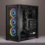 CORSAIR 4000D Airflow Tempered Glass Mid-Tower ATX Case – Black - Image 2