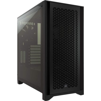 Corsair 4000D Airflow Tempered Glass Mid-Tower ATX Case – Black