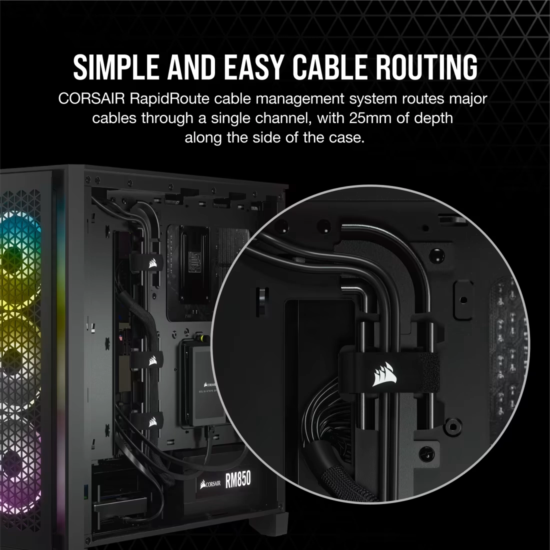 Corsair 4000D AIRFLOW Tempered Glass Mid-Tower ATX Case — Black