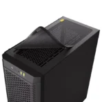 CORSAIR 480T AIRFLOW Tempered Glass Mid-Tower PC Case – Black - Image 3