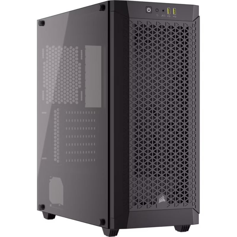 Corsair 480T Airflow Mid-Tower PC Case in Black with Tempered Glass Side Panel