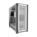 Corsair 5000D Tempered Glass Mid-Tower ATX PC Case – White