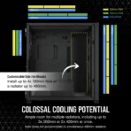 CORSAIR 7000D AIRFLOW Full-Tower ATX Case – Black - Image 4