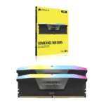 CORSAIR VENGEANCE® RGB 32GB (2x16GB) DDR5 DRAM Up To 5600MT/s CL40 Memory Kit — Black - Image 2