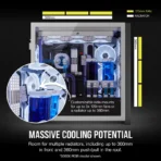 Corsair iCUE 5000X RGB QL Edition Mid-Tower ATX Case – White - Image 5