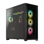 CORSAIR iCUE 5000X RGB Tempered Glass Mid-Tower ATX Case – Black - Image 19