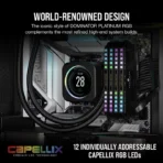 CORSAIR DOMINATOR® PLATINUM RGB 64GB (2x32GB) DDR5 DRAM Up To 6000MT/s CL30 AMD EXPO & Intel XMP Memory Kit — Grey - Image 4