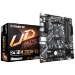 Gigabyte B450M DS3H V3 AM4 Micro-ATX Motherboard