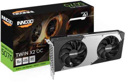 Inno3D RTX 5070 Twin X2 OC 12GB Graphics Card