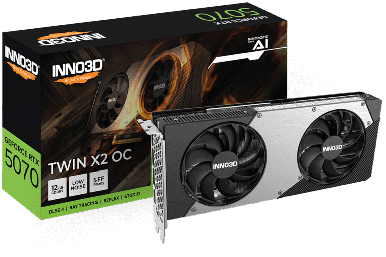 Inno3D RTX 5070 Twin X2 OC 12GB Graphics Card
