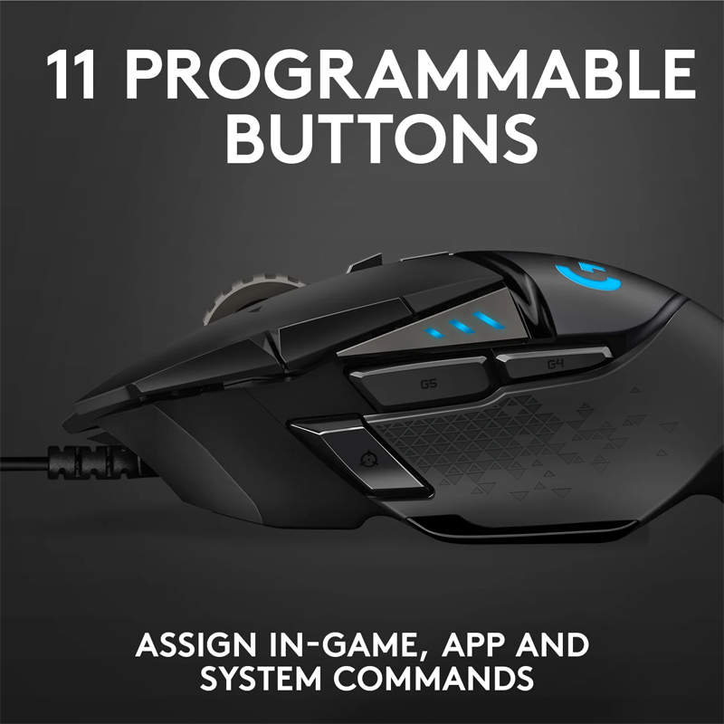 Logitech G502 HERO High Performance Gaming Mouse