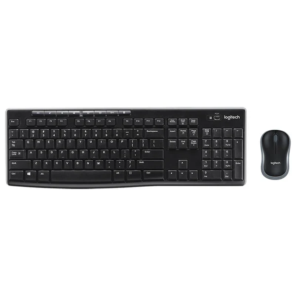 Logitech MK275 Wireless Keyboard and Mouse Combo – Long battery life and multimedia keys