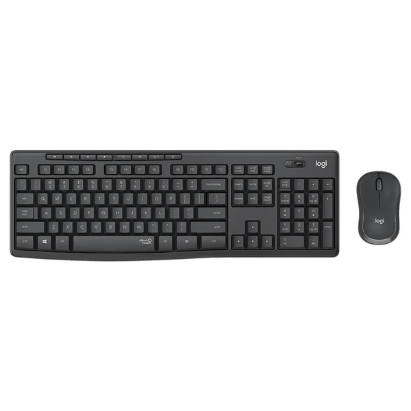 Logitech MK295 Silent Wireless Keyboard and Mouse Combo – Quiet typing with SilentTouch technology
