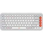 Logitech POP Keys Wireless Mechanical Keyboard -White/Rose