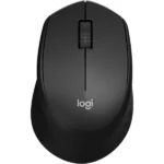 Logitech M331 Silent Wireless Mouse – Black