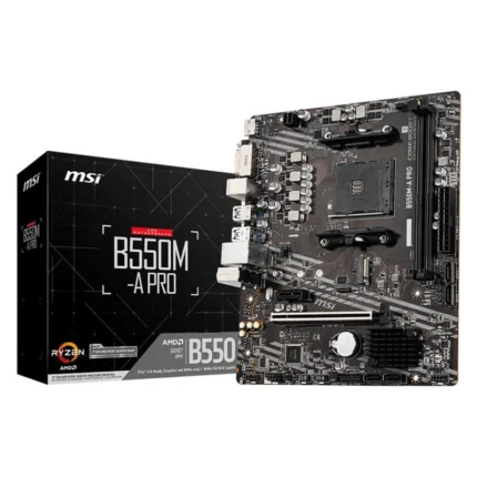 MSI B550M-A PRO ProSeries AMD AM4 Micro-ATX Motherboard