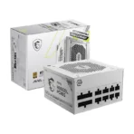 MSI MAG 850GL PCIE 5 White Gaming PSU Full Modular 80 Plus Gold