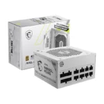 MSI MAG 850GL PCIE 5 White Gaming PSU Full Modular 80 Plus Gold