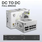 MSI MAG 850GL PCIE 5 White Gaming PSU Full Modular 80 Plus Gold - Image 3