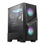 MSI MAG FORGE 100R Mid Tower Gaming Computer Case – Black