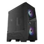 MSI MAG FORGE 100R Mid Tower Gaming Computer Case – Black - Image 3