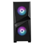 MSI MAG FORGE 100R Mid Tower Gaming Computer Case – Black - Image 5