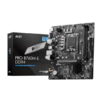 MSI PRO B760M-E DDR4 Intel LGA 1700 Micro-ATX Motherboard