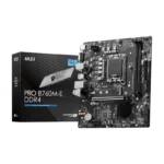MSI PRO B760M-E DDR4 Intel LGA 1700 Micro-ATX Motherboard