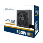 SilverStone Attis 650R Bronze 650W ATX 3.1 Power Supply - Black - Image 8