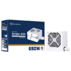 SilverStone Strider 650W 80 PLUS Power Supply - White