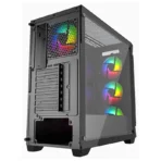 Thunder Diesel TGC-684 ATX Gaming Case – Black (3x ARGB Fans Included) - Image 3