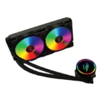 Thunder Mistral Black 240mm ARGB AIO CPU Cooler New