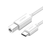 UGREEN USB-C to USB 2.0 Print Cable 1.5m (White)