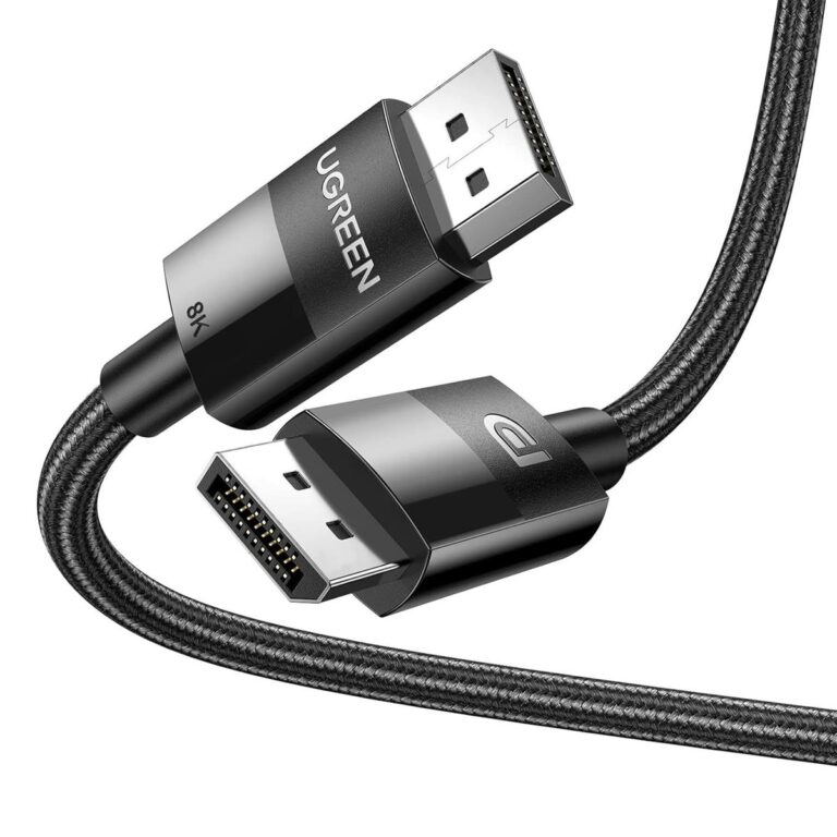 UGREEN DisplayPort Male to Male Cable Braided 5m for 4K Displays