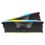 VENGEANCE® RGB 32GB (2x16GB) DDR5 DRAM Up To 5200MT/s CL40 Memory Kit — Black