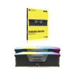 CORSAIR VENGEANCE® RGB 32GB (2x16GB) DDR5 DRAM Up To 6000MT/s CL36 Memory Kit — Black - Image 4