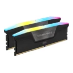 VENGEANCE® RGB 32GB (2x16GB) DDR5 DRAM Up To 5200MT/s CL40 Memory Kit — Black