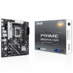 Asus Prime B860M-K-CSM B860 LGA 1851 microATX Motherboard, Intel Core Ultra Series 2 Ready, Advanced AI PC-Ready, 6+1+1+1 Power Stage, DDR5, PCIe 5.0, Thunderbolt 4 USB Type-C, 2x M.2, 2.5Gb