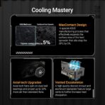"ASUS TUF-RTX5090-32G-GAMING graphics card featuring NVIDIA GeForce RTX 5090 GPU with triple-fan cooling, 32GB GDDR7 memory, ARGB lighting, and rugged TUF Gaming design."