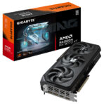 Gigabyte Radeon RX 9070 XT GAMING OC 16G graphics card with triple-fan WINDFORCE cooling system