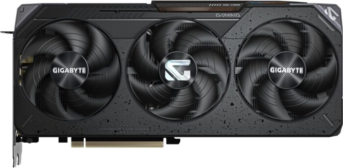 Gigabyte Radeon RX 9070 XT GAMING OC 16G graphics card with triple-fan WINDFORCE cooling system