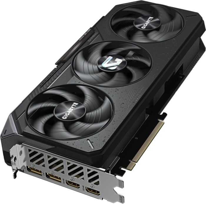 Gigabyte Radeon RX 9070 XT GAMING OC 16G graphics card with triple-fan WINDFORCE cooling system