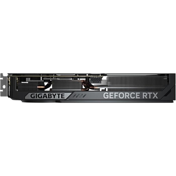 "Gigabyte GeForce RTX 5070 WINDFORCE OC SFF 12GB GDDR7 PCIe 5.0 Graphics Card with cooling fans and sleek design"