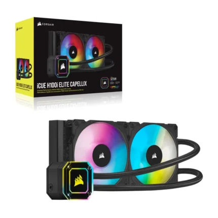 iCUE H100i ELITE CAPELLIX Liquid CPU Cooler