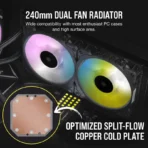 iCUE H100i ELITE CAPELLIX Liquid CPU Cooler - Image 4